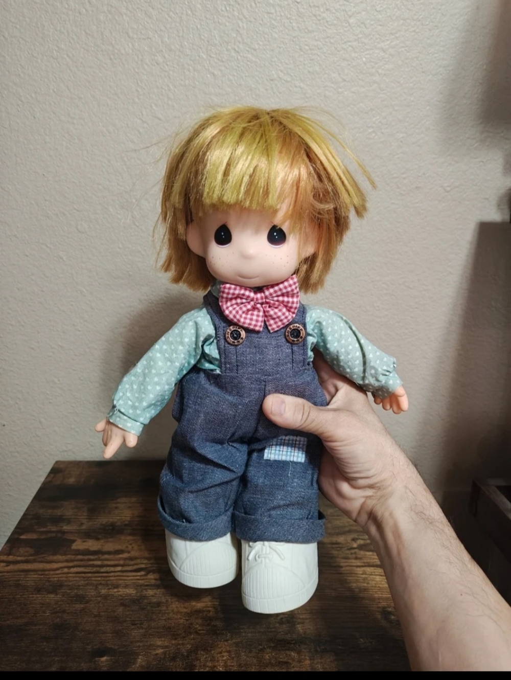 1989 Vintage Precious Moments "Sheriff" Ozark Andy Collectible Boy Doll